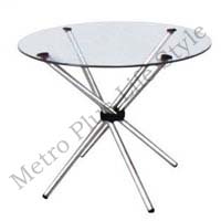 Glass Cafe Table