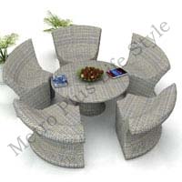 Rattan Hotel Table