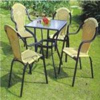 Outdoor Restaurant Chair_AC-08-BLK 